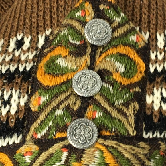 Vintage NORDSTRIKK Norwegian Wool Sweater cardi - Picture 8 of 16